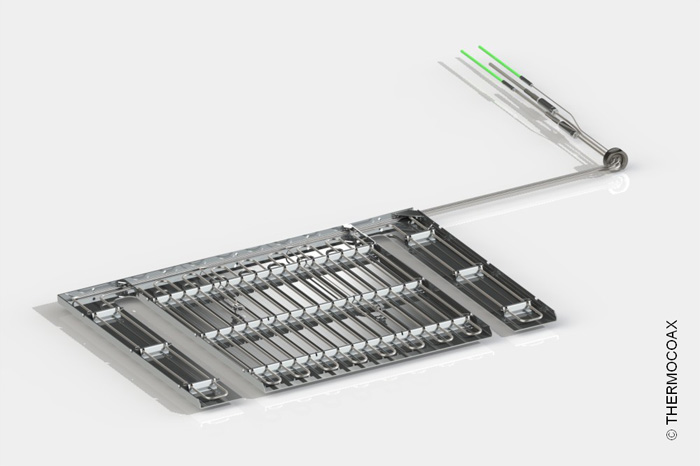 Heating plate for annealing process semicon radiative plate